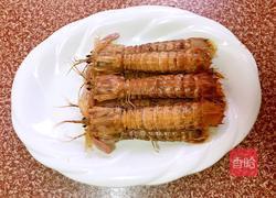 姜醋汁琵琶虾的做法图解5