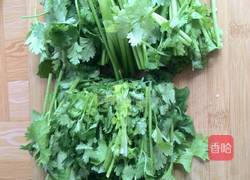素炒香菜的做法图解3