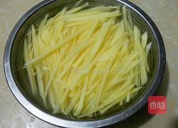 青椒肉丝土豆丝的做法图解3