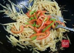 青椒肉丝土豆丝的做法图解8