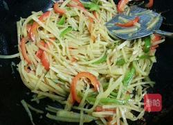青椒肉丝土豆丝的做法图解9