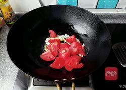 西红柿花菜的做法图解4