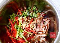 红油拌猪耳的做法图解4