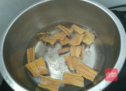 豆腐皮汤的做法图解2