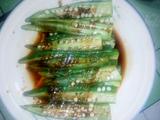 香油秋葵的做法[图]