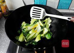 炒小油菜的做法图解4