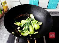 炒小油菜的做法图解5