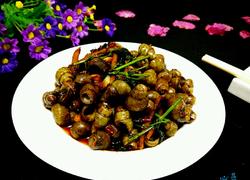 紫苏豉酱炒石螺