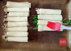 香菜干豆腐卷的做法图解5