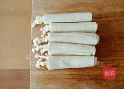 干豆腐卷金针菇的做法图解4
