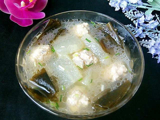 冬瓜海带瘦肉汤