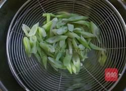 清炒扁豆的做法图解3