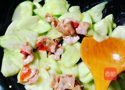 肉片炒青瓜的做法图解5