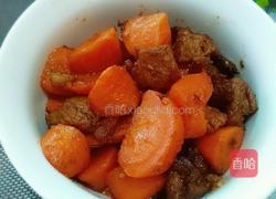 胡萝卜烧肉的做法图解7