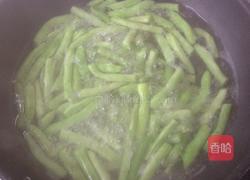 酱煽四季豆的做法图解3
