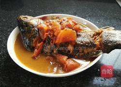 番茄红烧鱼的做法图解6