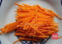 土豆丝炝田七的做法图解3