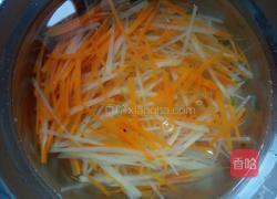 土豆丝炝田七的做法图解6