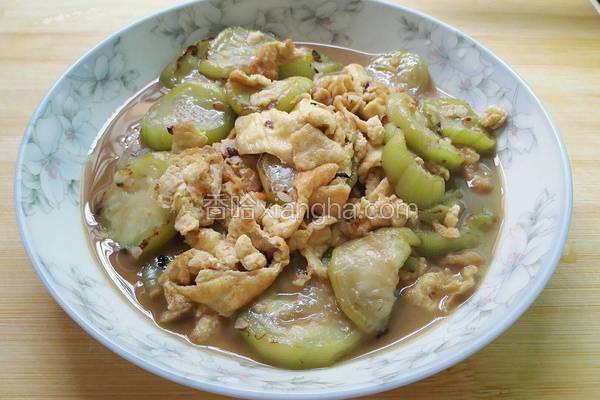 丝瓜炒蛋