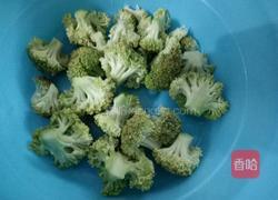 炒花椰菜的做法图解1