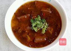 猪血汤的做法图解6