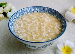 咸蛋豆花羹