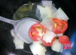 番茄炒冬瓜的做法图解5