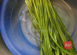 炒韭菜的做法图解1