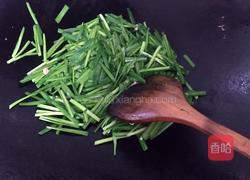 炒韭菜的做法图解6