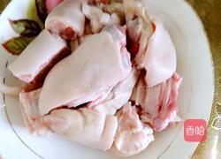 土豆烧猪蹄的做法图解3