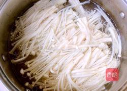 金针炒肥牛的做法图解4