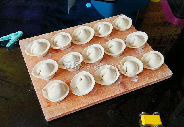 鱿鱼馅水饺