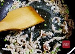 香辣肉丝炒饭的做法图解3