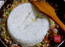 香辣肉丝炒饭的做法图解7