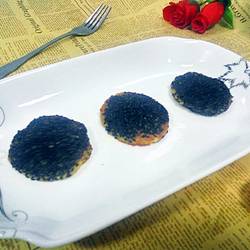 黑芝麻饼的做法[图]