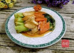 蚝油青菜蘑菇的做法图解9