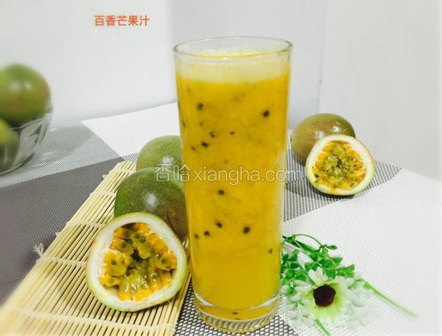 百香芒果汁