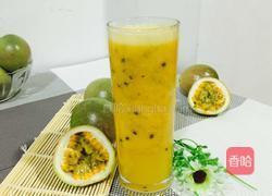百香芒果汁的做法图解5