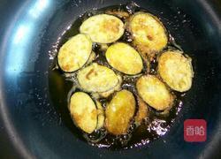 椒盐茄饼的做法图解6