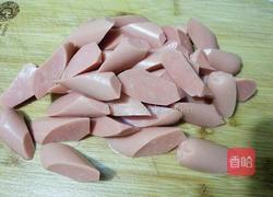 火腿肠炒榨菜的做法图解2