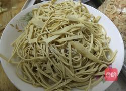 千张菜心的做法图解2