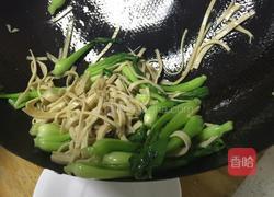 千张菜心的做法图解5