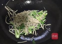 千张菜心的做法图解4