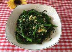 虾皮炒青菜心