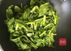 虾皮炒青菜心的做法图解4