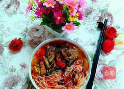 红油肥肠面的做法图解6