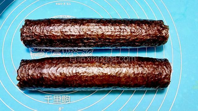 已完成的寿司卷