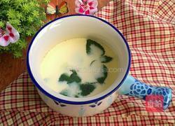 藿香蛋羹蒸的做法图解5