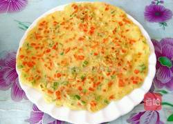 胡萝卜鸡蛋卷饼的做法图解8