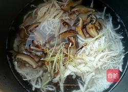 香菇鸡丝粥的做法图解6